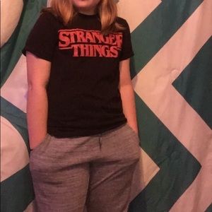 Stranger things graphic tee